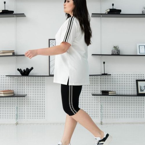 Костюм AZNA (XL-4XL) ЛД02 white (лето) AZNA ЛД02 white