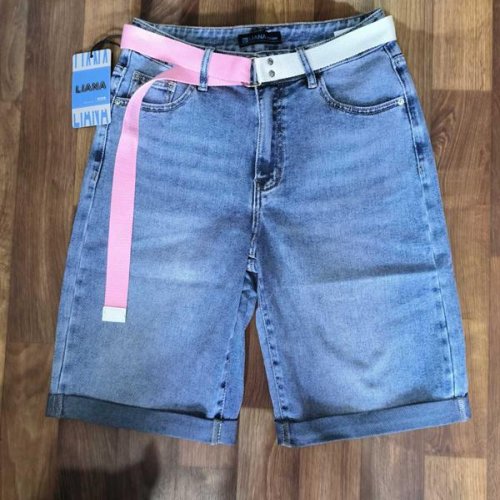 Шорты Liana Denim (30-36) 1-013-1 blue (лето) Liana Denim 1-013-1 blue