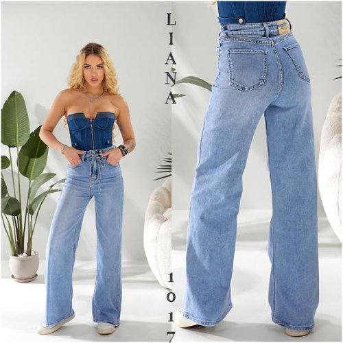 Джинсы Liana Denim (25-30) 1-017 blue (деми) Liana Denim 1-017 blue