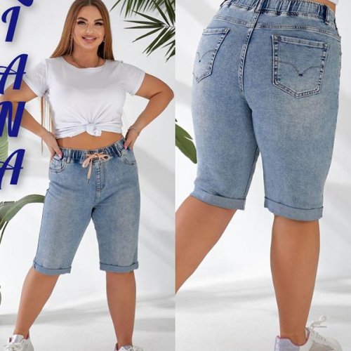 Бриджи Liana Denim (31-38) 391-1 l.blue (лето) Liana Denim 391-1 l.blue