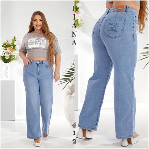 Джинсы Liana Denim (31-38) 412 blue (деми) Liana Denim 412 blue