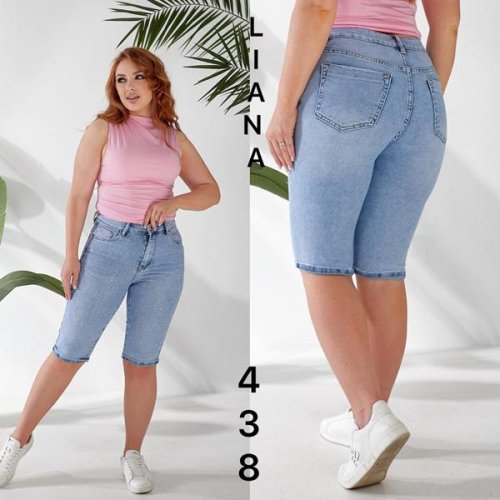 Бриджи Liana Denim (28-33) 438 l.blue (лето) Liana Denim 438 l.blue