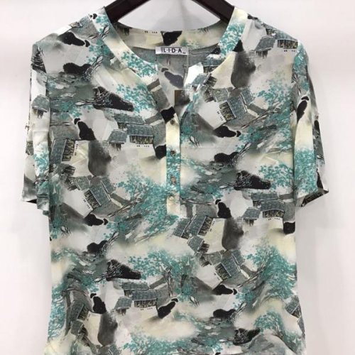 Футболка LIDA (52-62) 2850-1 grey (лето) LIDA 2850-1 grey