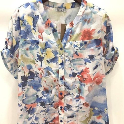 Рубашка LIDA (52-62) 2838 l.blue (лето) LIDA 2838 l.blue