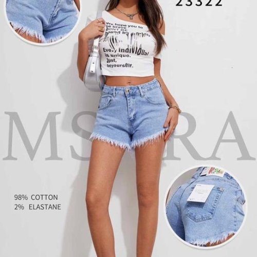 Шорты Miss Kurry (XS-L) G6000-5 l.blue (лето) Miss Kurry G6000-5 l.blue