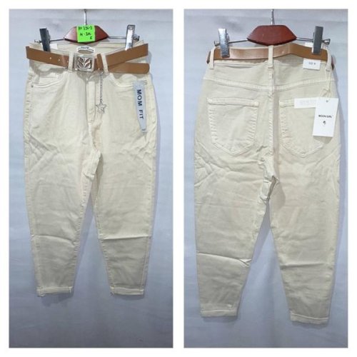 Джинсы Miss Kurry (M-3XL) KF369-3 beige (деми) Miss Kurry KF369-3 beige