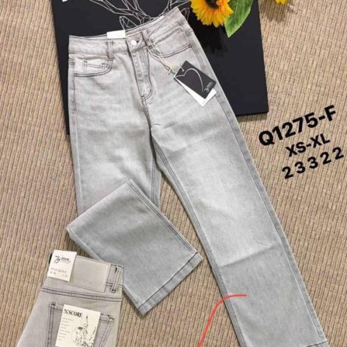 Джинсы Miss Kurry (XS-XL) Q1275F grey (деми) Miss Kurry Q1275F grey