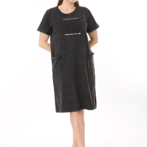 Платье Alberk (56-62) 4083 black (лето) Alberk 4083 black