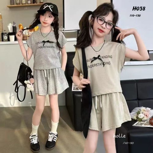 Костюм Yalisi (110-150) 058 grey (лето) Yalisi 058 grey