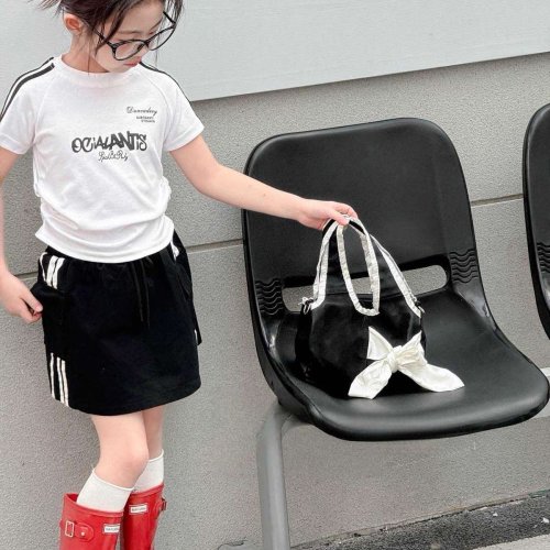 Костюм Yalisi (110-150) 75111 white-black (лето) Yalisi 75111 white-black