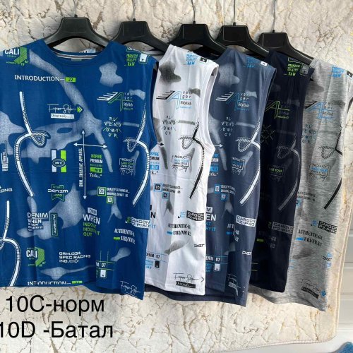 Футболка Hoan (XL-5XL) 10C mix (лето) Hoan 10C mix