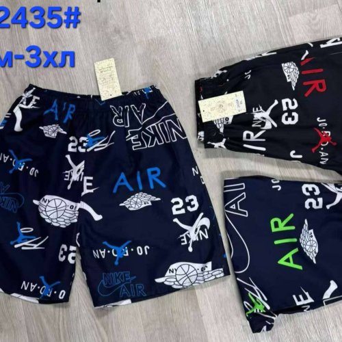 Шорты Hoan (M-3XL) 2435 navy-green (лето) Hoan 2435 navy-green