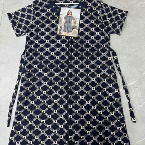Халат Brilliant (54-62) 1323 navy (лето) Brilliant 1323 navy
