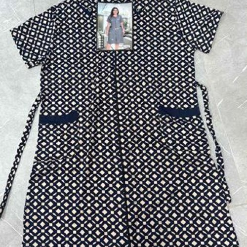 Халат Brilliant (54-62) 1332 navy (лето) Brilliant 1332 navy