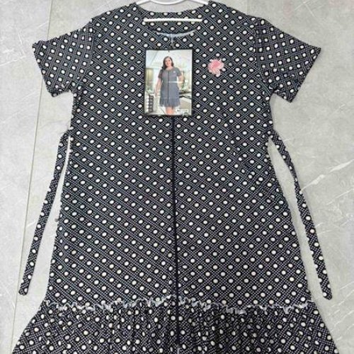 Халат Brilliant (54-62) 1338 navy (лето) Brilliant 1338 navy