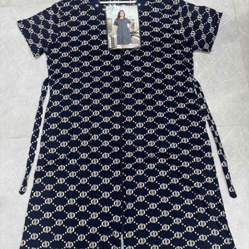 Халат Brilliant (58-66) 2327 navy (лето) Brilliant 2327 navy