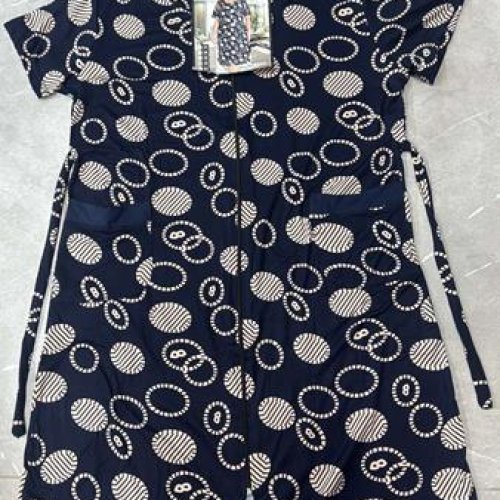 Халат Brilliant (54-62) BR28 navy (лето) Brilliant BR28 navy