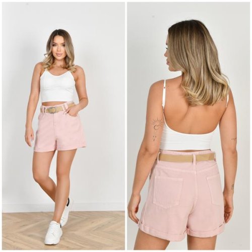 Юбка-шорты Direa (S-XL) 5295 pink (лето) Direa 5295 pink