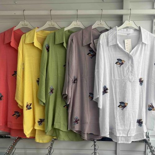 Рубашка P.HEY (3XL-6XL) 101 grey (лето) P.HEY 101 grey