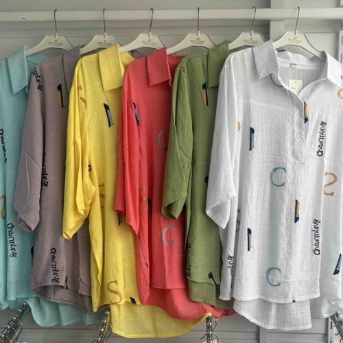 Рубашка P.HEY (3XL-6XL) 103 yellow (лето) P.HEY 103 yellow