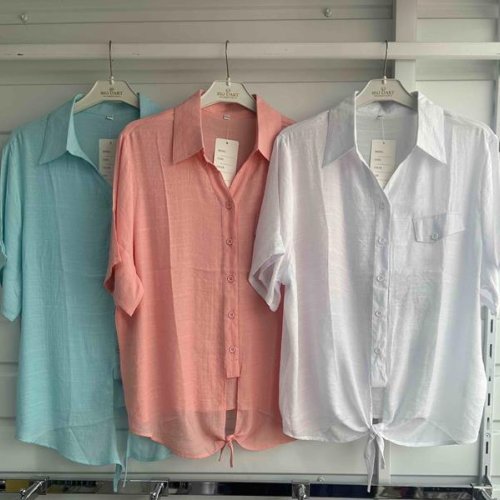 Рубашка P.HEY (XL-4XL) 107 pink (лето) P.HEY 107 pink