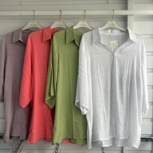 Рубашка P.HEY (3XL-6XL) 2205 grey (лето) P.HEY 2205 grey