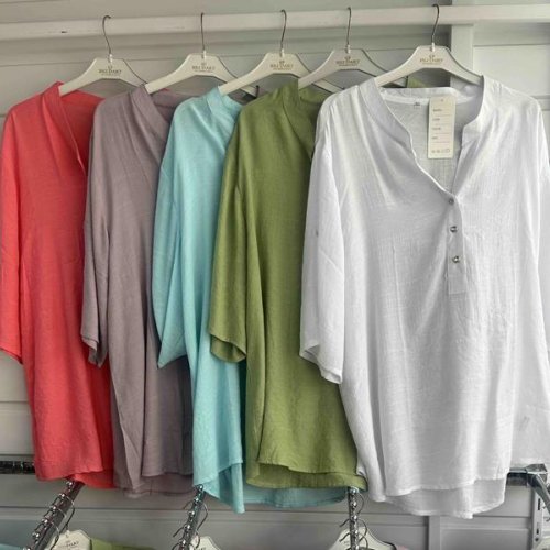 Рубашка P.HEY (3XL-6XL) 223 coral (лето) P.HEY 223 coral