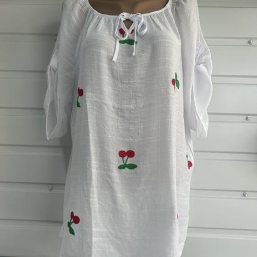 Туника P.HEY (L-3XL) 370 white (лето) P.HEY 370 white