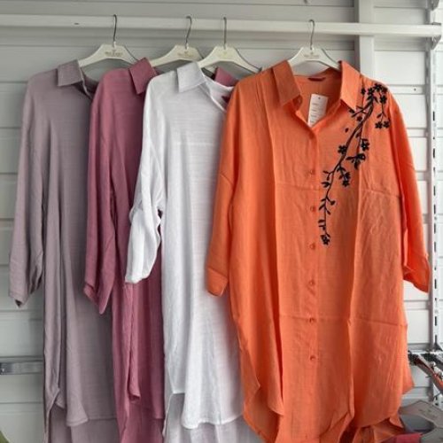 Платье P.HEY (XL-4XL) 505 powder (лето) P.HEY 505 powder