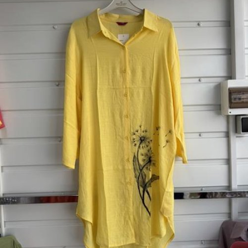 Платье P.HEY (XL-4XL) 506 yellow (лето) P.HEY 506 yellow