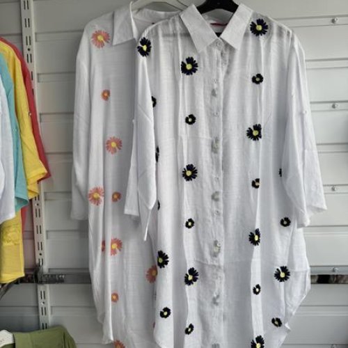 Платье P.HEY (XL-4XL) 509 white-black (лето) P.HEY 509 white-black