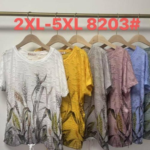 Футболка P.HEY (2XL-5XL) 8203 powder (лето) P.HEY 8203 powder