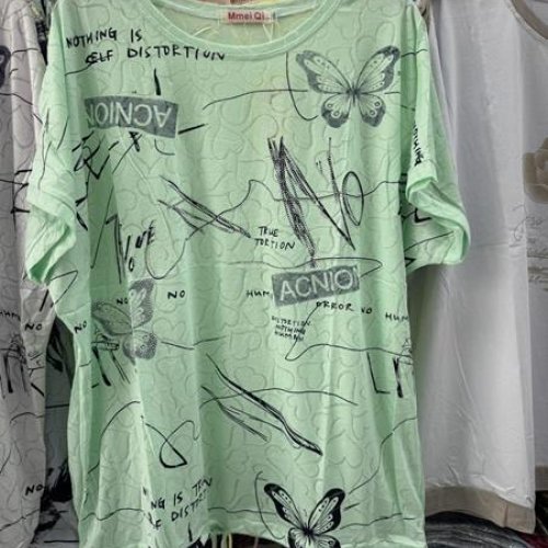 Футболка P.HEY (2XL-5XL) 8560 mint (лето) P.HEY 8560 mint