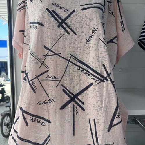 Футболка P.HEY (2XL-5XL) 8565 beige (лето) P.HEY 8565 beige