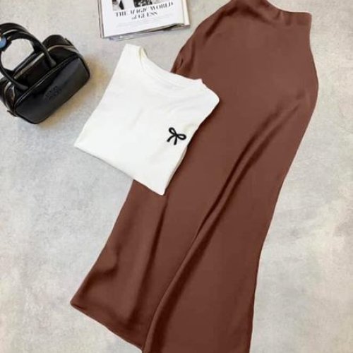 Юбка EVA (42-52) 257 brown (лето) EVA 257 brown