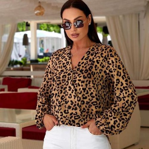 Блузка WideRange (46-52) 746-1 beige (деми) WideRange 746-1 beige