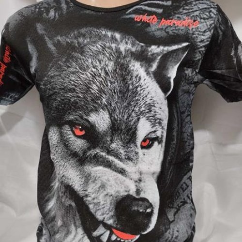 Футболка Panda (M-2XL) 1950 black (лето) Panda 1950 black