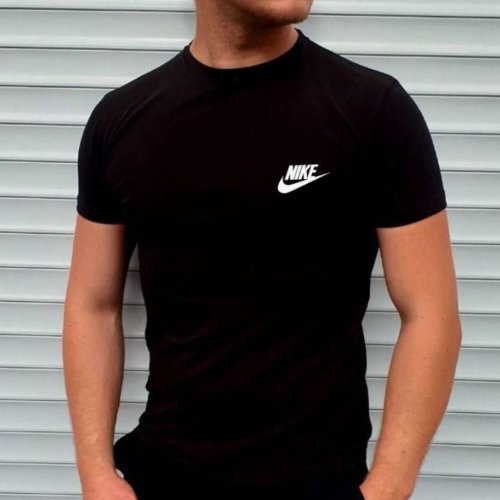 Футболка Sport style (M-2XL) 82 black (лето) Sport style 82 black