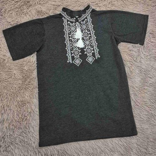 Вышиванка Limerense (140-176) LM3 grey (лето) Limerense LM3 grey