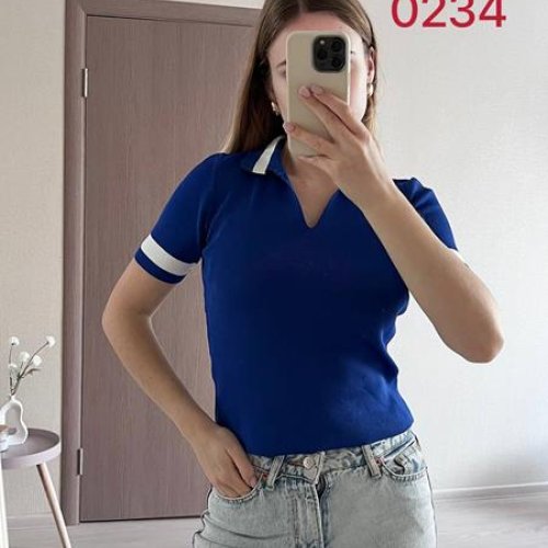 Футболка FSN (42-46) 0234 navy (лето) FSN 0234 navy