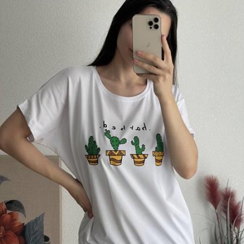 Футболка FSN (48-54) 1284 white (лето) FSN 1284 white