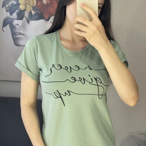 Футболка FSN (42-46) 1299 mint (лето) FSN 1299 mint