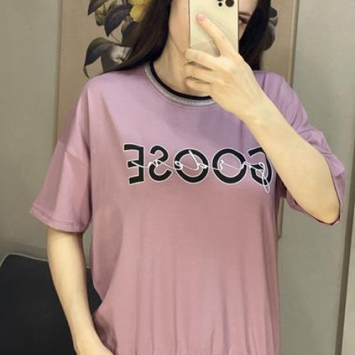 Футболка FSN (48-54) 2553 lilac (лето) FSN 2553 lilac