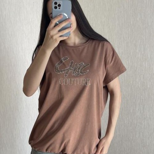 Футболка FSN (46-52) 2760 brown (лето) FSN 2760 brown