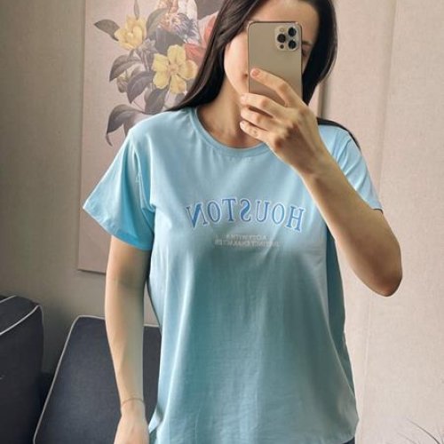 Футболка FSN (44-50) 3039-1 l.blue (лето) FSN 3039-1 l.blue