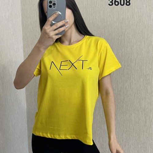 Футболка FSN (44-50) 3608 yellow (лето) FSN 3608 yellow
