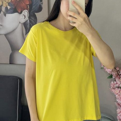 Футболка FSN (46-52) 4021 yellow (лето) FSN 4021 yellow