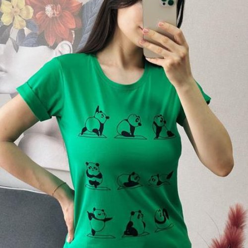 Футболка FSN (42-48) 6310 green (лето) FSN 6310 green