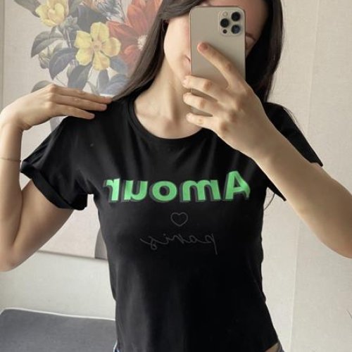 Футболка FSN (42-48) 6316 black (лето) FSN 6316 black
