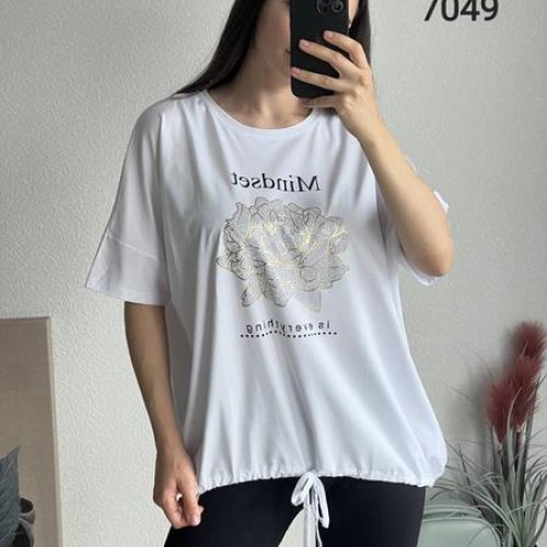 Футболка FSN (52-58) 7049 white (лето) FSN 7049 white